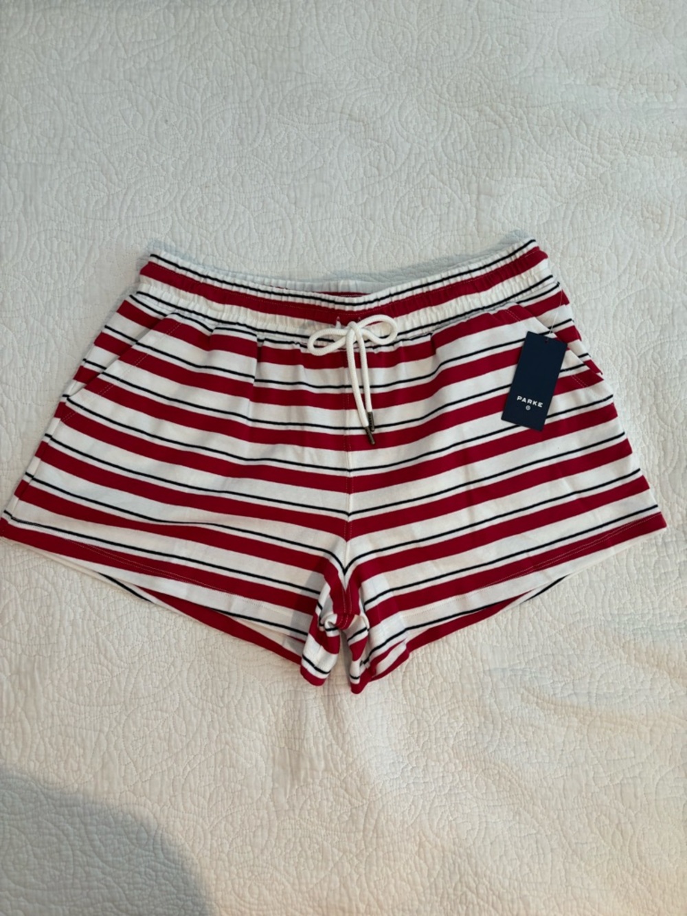 PARKE x Target Red Stripe Shorts Size M